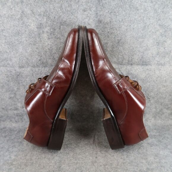 Giorgio Brutini Shoes Mens 12 Oxford Chukka Dress Classic Leather Lace Up Brown main image 8